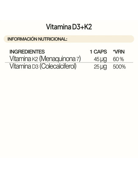 IVB VITAMINA D3+K2 90CAPS