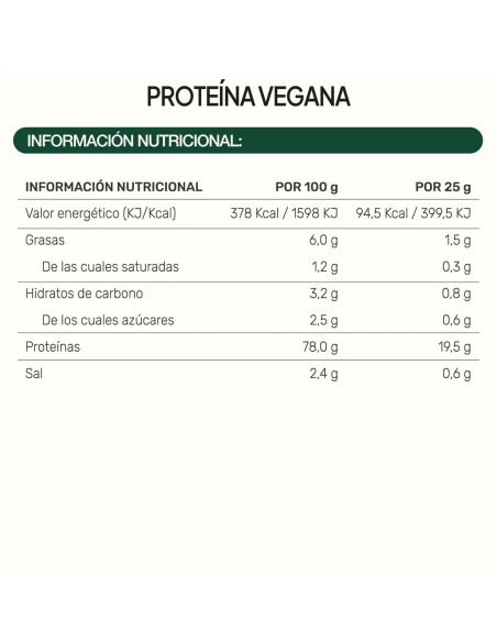 IVB VEGAN PROTEIN 500 G