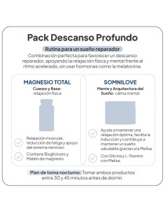 IVB PACK DESCANSO PROFUNDO MAGNESIO TOTAL Y SOMNILOVE 2