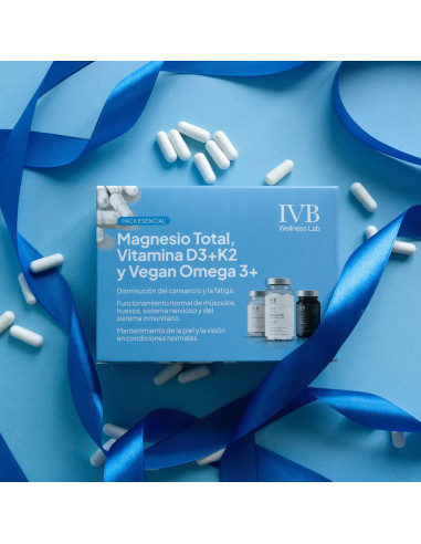 IVB PACK ESENCIALES MAGNESIO TOTAL OMEGA 3 D3K2