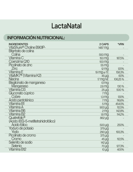IVB LACTANATAL 60 CAP