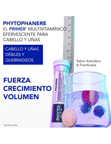 PHYTO PHANERE COMPLEMENTO ESFERVESCENTES 30