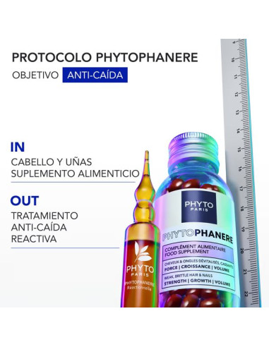 PHYTO PHANERE CAIDA REACCIONAL AMPOLLAS TTO 3...