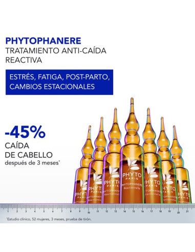 PHYTO PHANERE CAIDA REACCIONAL AMPOLLAS TTO 3...