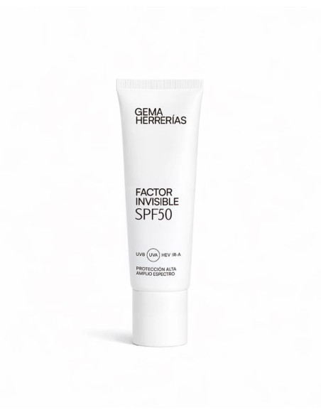 GEMA HERRERIAS FACTOR INVISIBLE SPF50 1+1