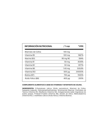 BELEVELS B COMPLEX VITAMINS 60CPS