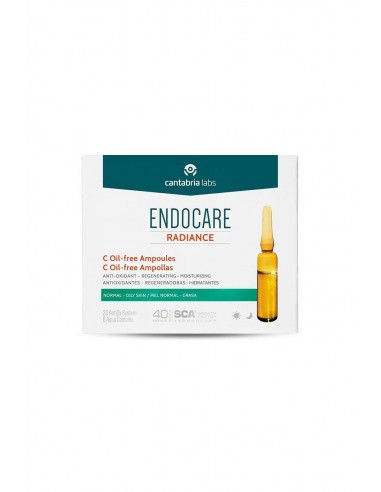 ENDOCARE RADIANCE C OIL-FREE  2 ML 10 AMPOLLAS