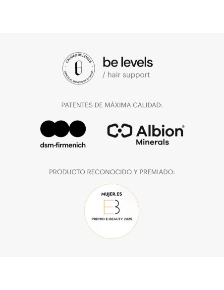 BELEVELS HAIR SUPPORT 60 CAPS