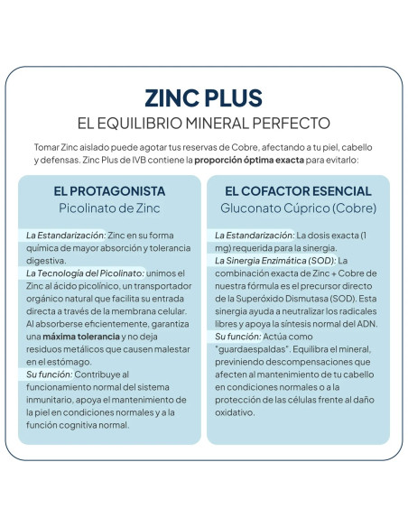 IVB ZINC PLUS 60 CAPS