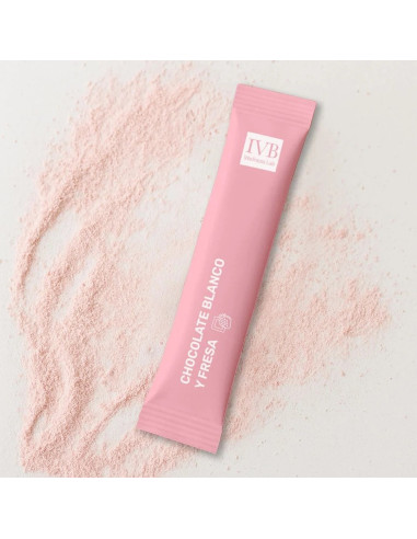 IVB STICKS CHOCOLATE BLANCO Y FRESA