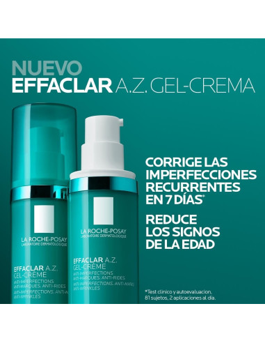 LRP EFFACLAR AZ GEL CREMA 50ML