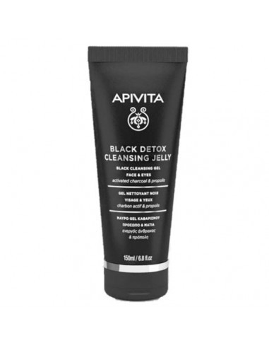 APIVITA BLACK DETOX CLEANSING GEL 150ML