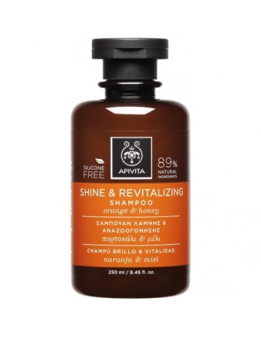 APIVITA SHINE VITALITY SHAMPOO 250 ML