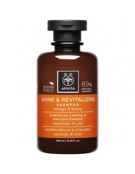 APIVITA SHINE VITALITY SHAMPOO 250 ML