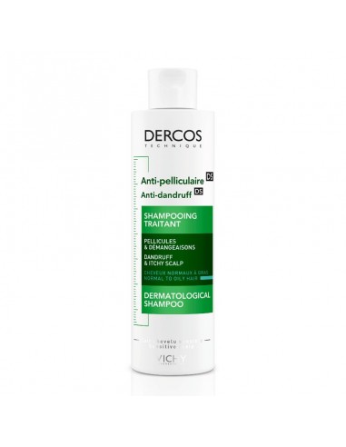 VICHY DERCOS CHAMPU CASPA C/GRASA 200ML