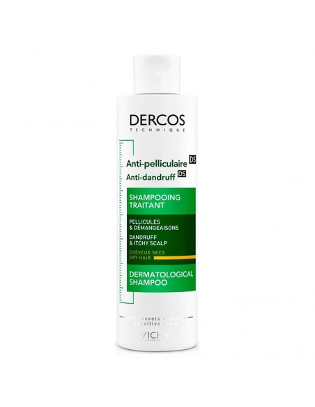 VICHY DERCOS CHAMPU CASPA C/SECA 200ML
