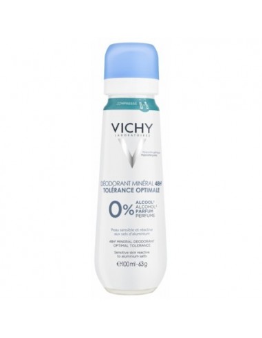 VICHY 48H MINERAL DEODORANT MIST 100ML