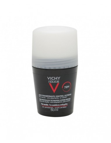 VICHY MEN'S DEODORANT REGULAR ROLL-ON 50ML