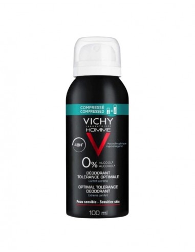 VICHY HOMBRE AEROSOL SENSI 48H 100ML