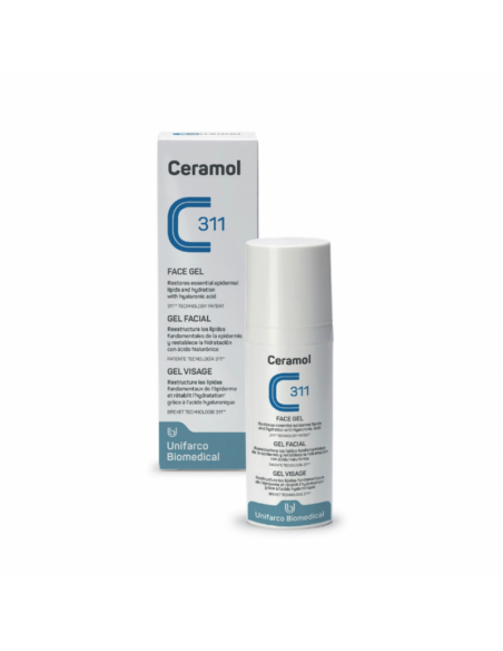 CERAMOL GEL FACIAL 50ML
