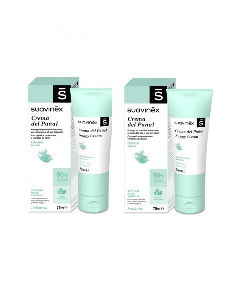 SUAVINEX CREMA PAÑAL PACK DUPLO 75+75ML
