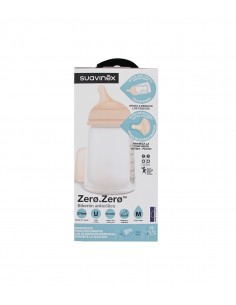 SUAVINEX BIB ANTICOLI 270ML TET SIL T/M